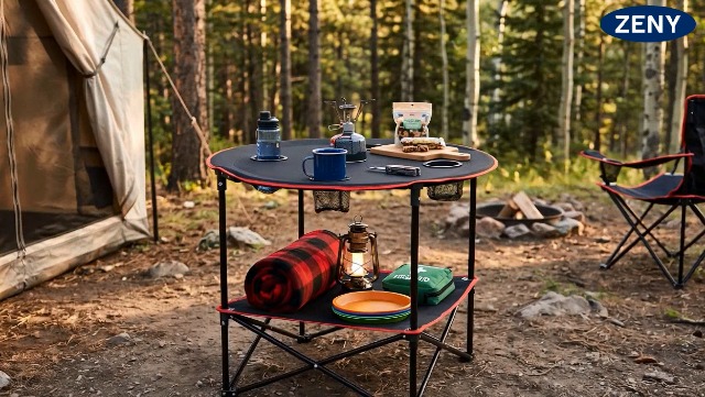 Amazon.com: ZENY Portable Folding Picnic Table Outdoor Camping